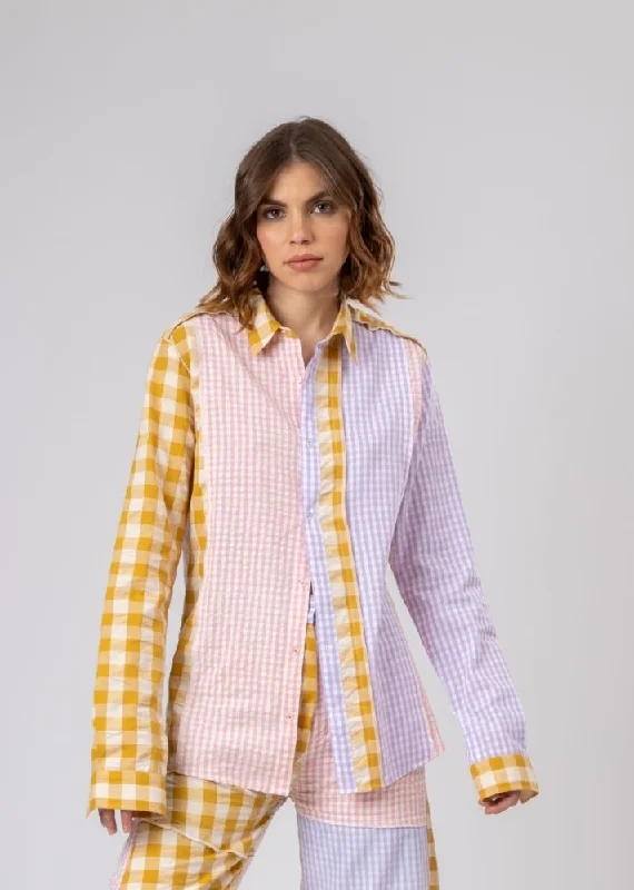 Layered ShirtsErin Patchwork Shirt