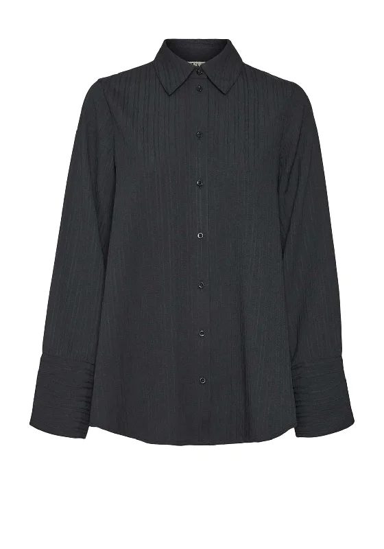 Flannel ShirtsVero Moda Aware Neneh Textured Shirt, Black