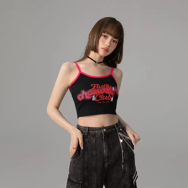 CamisoleSphinxBunny Club Cropped Cami Top