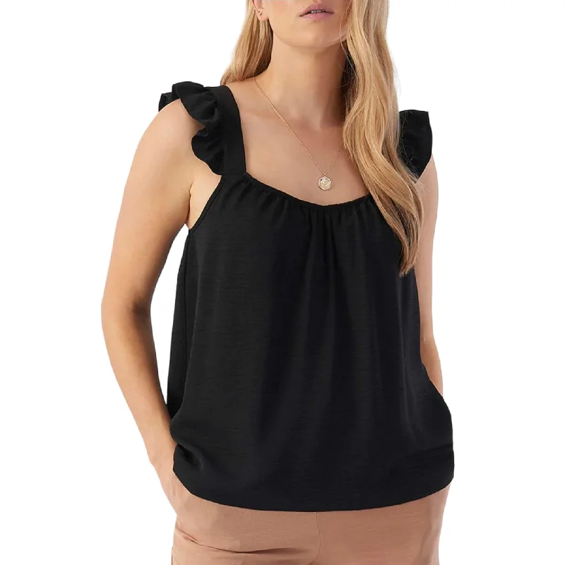 CamisoleHydraRAE Women's Hayley Ruffle Shoulder Strap Cami Top