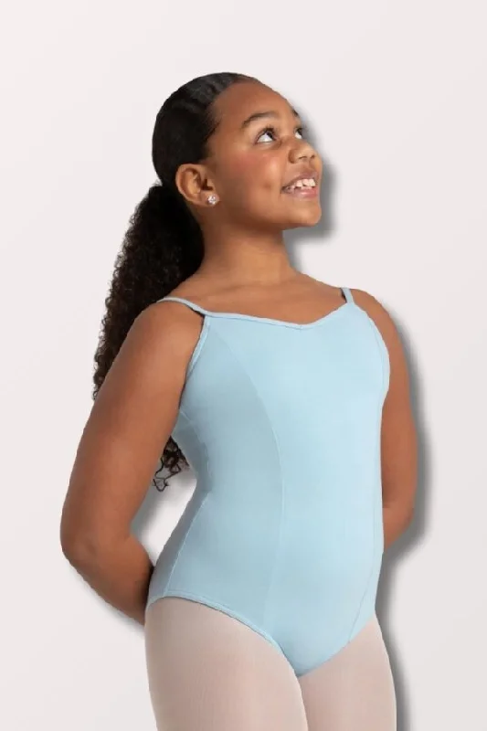 CamisoleRiseChildren's Princess Seam Camisole Leotard - Light Blue