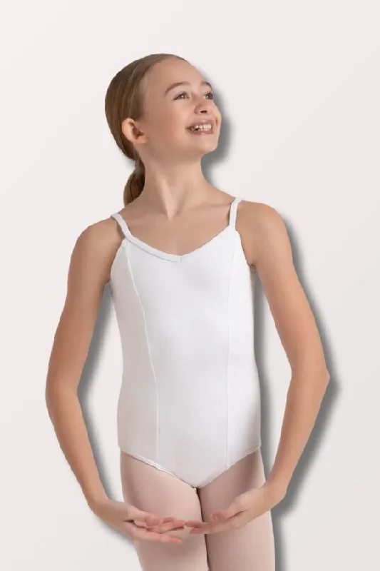 CamisoleBlazeChildren's Princess Seam Camisole Leotard - White