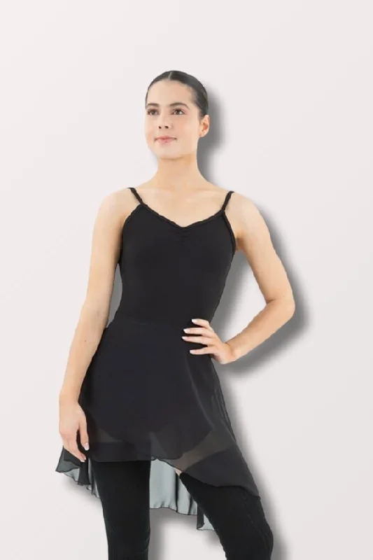 CamisoleAuraWomen's Pinch Front Camisole Leotard - Black