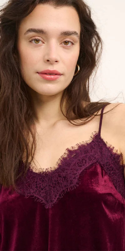 CamisoleRubyCream Velvet Cami