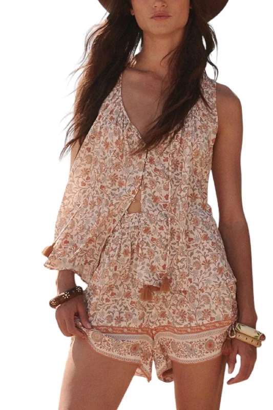 CamisoleOasisSunshine Bandit Cami Top In Desert Sage