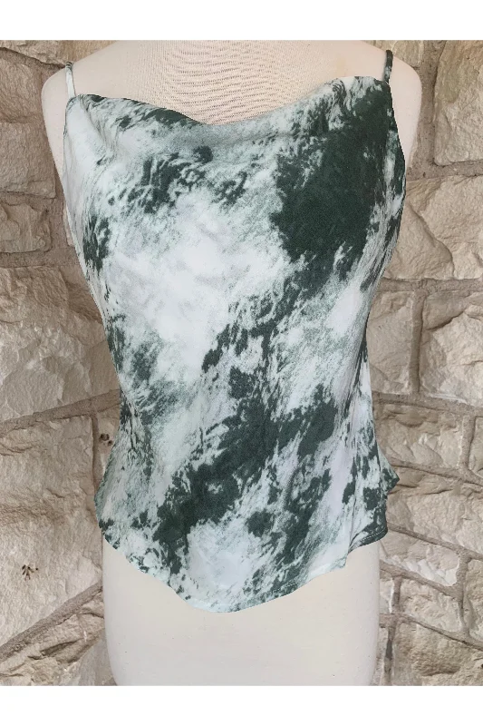 CamisoleEclipseShe And Sky Sea Green Tie Dye Camisole